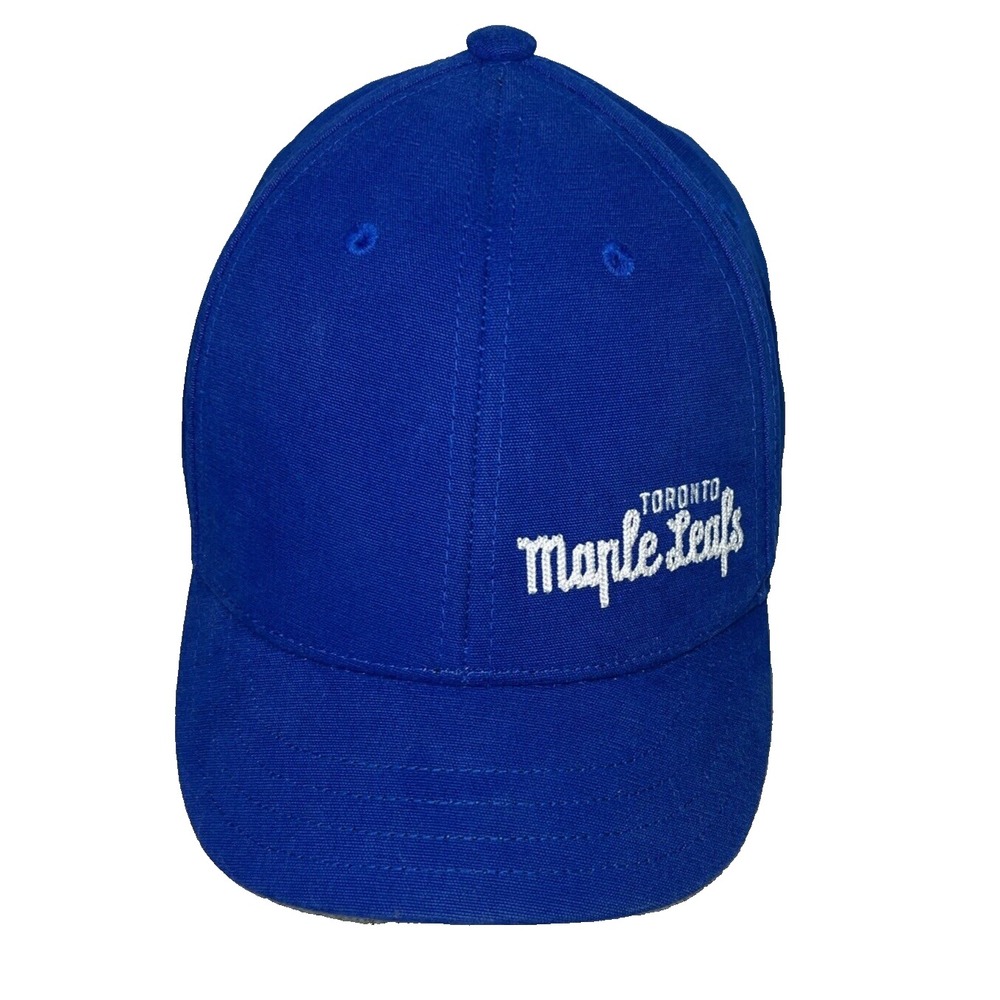Toronto Maple Leafs Adidas Hat NHL‎ Blue Adjustable Strap Short Bill